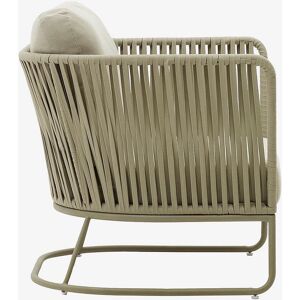 Kave Home Saconca Utendørskarm - Grønn - UV-resistent stoff Kave Home Saconca Utendørskarm - Grønn - UV-resistent stoff