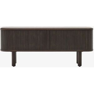 Kave Home - Modern askfiner TV-bord 120x50cm - Rustik Stil Kave Home - Modern askfiner TV-bord 120x50cm - Rustik Stil