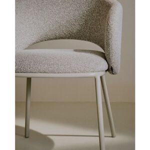 Kave Home Maina matsalsstol - Beige Chenille - 58x51x76 cm Kave Home Maina matsalsstol - Beige Chenille - 58x51x76 cm