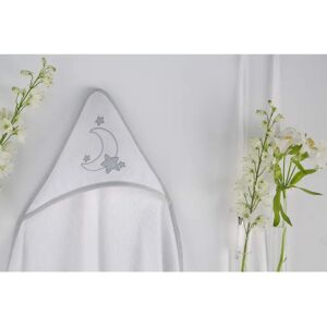PIELSA Ręcznik z kapturem dla niemowląt - 100x100cm - Szary - Ręcznik dla niemowląt PIELSA Ręcznik z kapturem dla niemowląt - 100x100cm - Szary - Ręcznik dla niemowląt