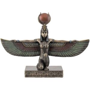 Figure en bronze d'Isis de Signes Grimalt - 7x26x18cm - figurine Figure en bronze d'Isis de Signes Grimalt - 7x26x18cm - figurine
