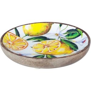 Signes Grimalt Mango Holz Zitronen Tablett - Küchenaccessoire Signes Grimalt Mango Holz Zitronen Tablett - Küchenaccessoire