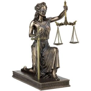 Figura de Justicia en Bronce Signes Grimalt - Dorado - 24x9x20.5cm Figura de Justicia en Bronce Signes Grimalt - Dorado - 24x9x20.5cm