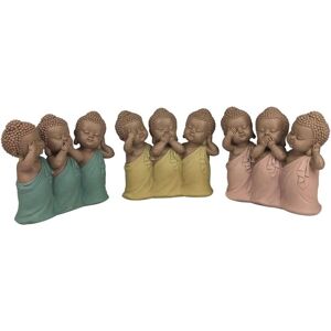 Signes Grimalt - Resin Buddha Set 3 - Glücksdeko Signes Grimalt - Resin Buddha Set 3 - Glücksdeko