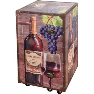SIGNES GRIMALT - Mobili ausiliari - 48x48x80cm - Marrone SIGNES GRIMALT - Mobili ausiliari - 48x48x80cm - Marrone