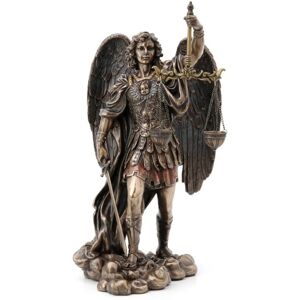 Signes Grimalt - Figura San Michele - Decorazione Giardino - 28.5cm Signes Grimalt - Figura San Michele - Decorazione Giardino - 28.5cm