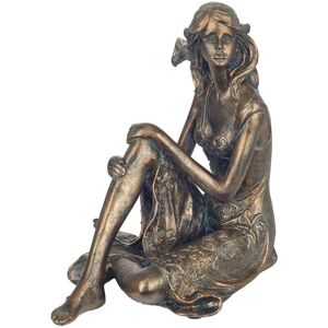 Signes Grimalt - Figura Donna Seduta in Resina - Decorazione Giardino Signes Grimalt - Figura Donna Seduta in Resina - Decorazione Giardino