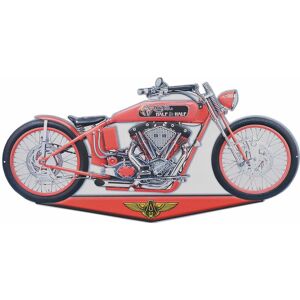 Signes Grimalt Vintage Metallwanddeko - 25x50cm - Rot Signes Grimalt Vintage Metallwanddeko - 25x50cm - Rot