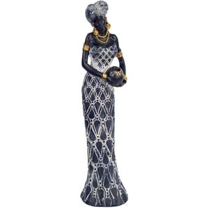 Signes Grimalt - Figura Donna Africana - Resina di Alta Qualità - 33cm Signes Grimalt - Figura Donna Africana - Resina di Alta Qualità - 33cm