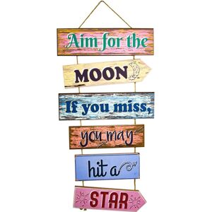 Signes Grimalt Holz-Wandtafel Deko - Blau - Wandart Signes Grimalt Holz-Wandtafel Deko - Blau - Wandart