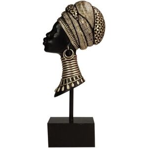 Figurina Cabeza Africana Signes Grimalt - Elefantes Marrón - 28x6x13cm Figurina Cabeza Africana Signes Grimalt - Elefantes Marrón - 28x6x13cm