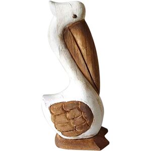 Signes Grimalt - Figura Resina Pelícano - Decoración Jardín & Interior - 20cm Signes Grimalt - Figura Resina Pelícano - Decoración Jardín & Interior - 20cm
