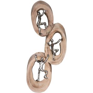 Signes Grimalt - Figura de Persona Trepando Tronco - Marrón Signes Grimalt - Figura de Persona Trepando Tronco - Marrón