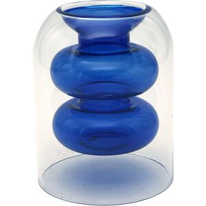 Vase Déco Maison Signes Grimalt Bleu - 11x9x9cm Vase Déco Maison Signes Grimalt Bleu - 11x9x9cm
