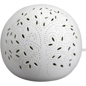 Signes Grimalt - Lámpara de Mesa Blanca - Decor Exótico Signes Grimalt - Lámpara de Mesa Blanca - Decor Exótico