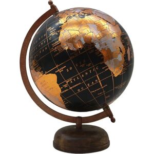 Signes Grimalt - Globo - Naranja - Decoración Globo Tierra - 20x22x28cm Signes Grimalt - Globo - Naranja - Decoración Globo Tierra - 20x22x28cm