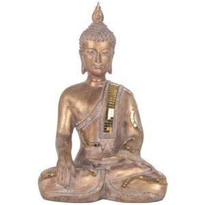 Signes Grimalt - Figura De Buda Dorada - 14x19x28cm - Escultura Signes Grimalt - Figura De Buda Dorada - 14x19x28cm - Escultura