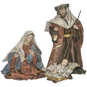 Signes Grimalt Conjunto de Nacimiento en Resina Marrón 3P - Decoración Navideña Signes Grimalt Conjunto de Nacimiento en Resina Marrón 3P - Decoración Navideña