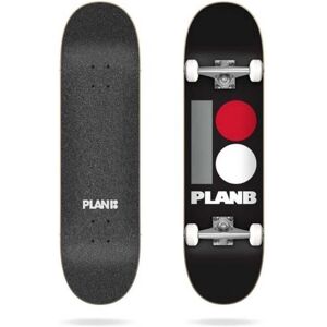 Plan B 8.0" Complete Skateboard - Black Plan B 8.0" Complete Skateboard - Black