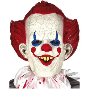 Guirca Gezichtsmasker - Pennywise Clown - Latex, One Size, Horror Guirca Gezichtsmasker - Pennywise Clown - Latex, One Size, Horror