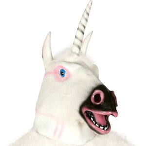 Maschera di unicorno Guirca in lattice - Maschera da costume per feste Maschera di unicorno Guirca in lattice - Maschera da costume per feste