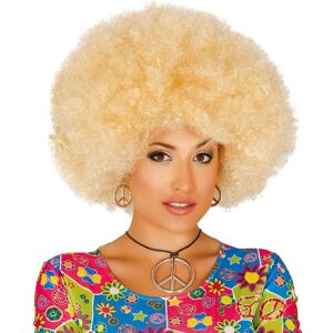 Perruque Afro Bouclée Blonde Guirca - Perruque - Publicité Perruque Afro Bouclée Blonde Guirca - Perruque - Publicité