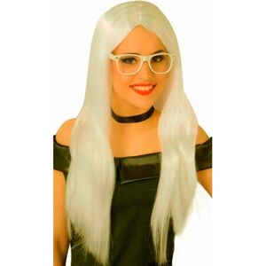DISFRAZZES Peluca Blanca Larga - Wig DISFRAZZES Peluca Blanca Larga - Wig