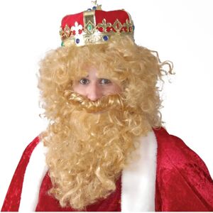 Fiestas Guirca - Blonde Curly Wig and Beard - Costum Accessory Fiestas Guirca - Blonde Curly Wig and Beard - Costum Accessory