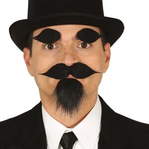 Guirca Pizzetto, Sopracciglia e Barba con Adesivo - Accessori Costumi Guirca Pizzetto, Sopracciglia e Barba con Adesivo - Accessori Costumi
