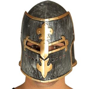 Casque de chevalier médiéval authentique - Accessoire de costume - Publicité Casque de chevalier médiéval authentique - Accessoire de costume - Publicité