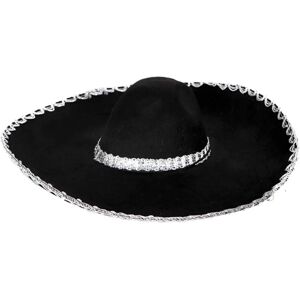 Chapeau de mariachi en feutre noir Boland Traciks - Chapeau - Publicité Chapeau de mariachi en feutre noir Boland Traciks - Chapeau - Publicité