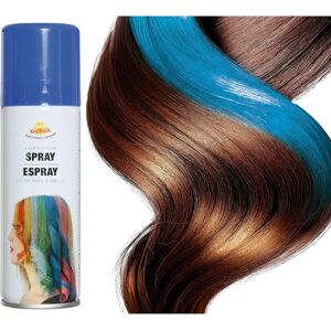 Guirca Spray Fixant Cheveux Bleu - 125ml - Publicité Guirca Spray Fixant Cheveux Bleu - 125ml - Publicité