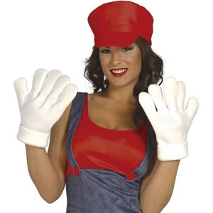 DISFRAZZES Handschoenen - Loodgieter Rood - Handschoen DISFRAZZES Handschoenen - Loodgieter Rood - Handschoen