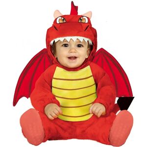 Déguisement de bébé Dragon Rouge avec Ailes - Costume - Publicité Déguisement de bébé Dragon Rouge avec Ailes - Costume - Publicité