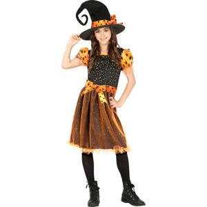 Costume da Strega Arancione Guirca per Bambini - Vestito & Cappello Costume da Strega Arancione Guirca per Bambini - Vestito & Cappello