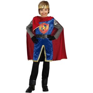Guirca Medieval King Costume for Kids - Cape & Crown - 5-6 Years Guirca Medieval King Costume for Kids - Cape & Crown - 5-6 Years