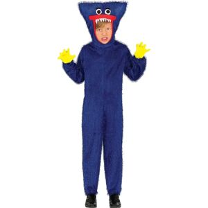 Fantasia de monstro infantil Guirca - Huggy Wuggy Azul - Fantasia de Halloween Fantasia de monstro infantil Guirca - Huggy Wuggy Azul - Fantasia de Halloween