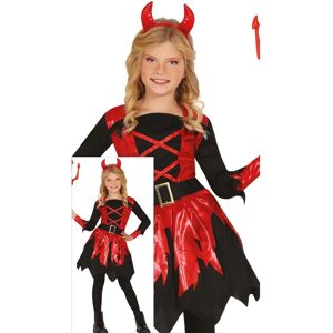 Costume de diable pour enfants Guirca - Taille S - Robe et bandeau - Publicité Costume de diable pour enfants Guirca - Taille S - Robe et bandeau - Publicité