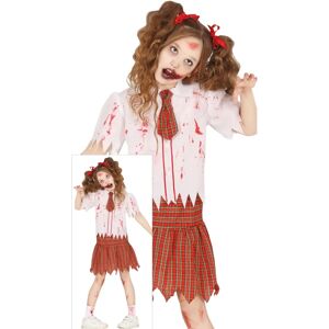 Zombie szkolna kostium - Dla dziewczyn Zombie szkolna kostium - Dla dziewczyn