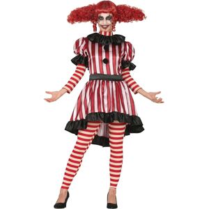 Guirca Woman Clown Costume - Size L - Fun Party Wear Guirca Woman Clown Costume - Size L - Fun Party Wear