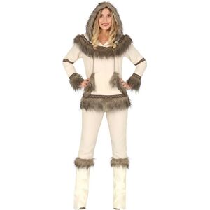 GUIRCA Weißes Eskimokostüm für Frauen GUIRCA Weißes Eskimokostüm für Frauen