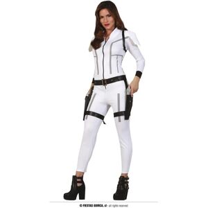 Disfraz de espía invernal blanco Guirca Talla L - Disfraz Disfraz de espía invernal blanco Guirca Talla L - Disfraz