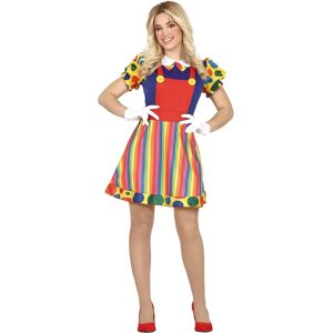 Disfraz de Payaso FiestaGuirca para Mujeres - Tallas Varias, Poliéster, Carnaval Disfraz de Payaso FiestaGuirca para Mujeres - Tallas Varias, Poliéster, Carnaval