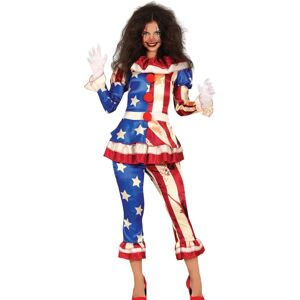 Fiestas Guirca - Clown Costume Patriottico 42-44 - Costume Fiestas Guirca - Clown Costume Patriottico 42-44 - Costume