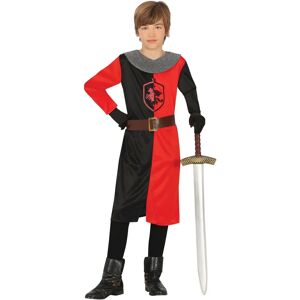 Déguisement de chevalier médiéval Guirca - Enfant rouge et noir - Publicité Déguisement de chevalier médiéval Guirca - Enfant rouge et noir - Publicité