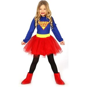 Déguisement de Super Héroïne Rouge pour Enfant - Taille 3-4 Ans - Publicité Déguisement de Super Héroïne Rouge pour Enfant - Taille 3-4 Ans - Publicité