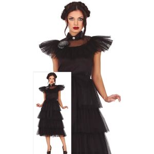 Fiestas Guirca - Schwarzes Kleid mit Tüll - Halloween Kostüm Fiestas Guirca - Schwarzes Kleid mit Tüll - Halloween Kostüm