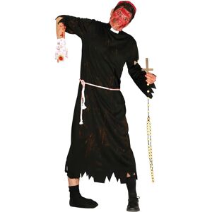 Fiestas Guirca - Costume Uomo Prete Sacerdote Zombie Taglia L - costume Fiestas Guirca - Costume Uomo Prete Sacerdote Zombie Taglia L - costume