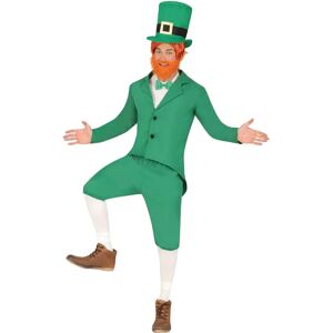 Rubies Men's green leprechaun costume - Costume, green, model L (52-54) - Costumes Rubies Men's green leprechaun costume - Costume, green, model L (52-54) - Costumes