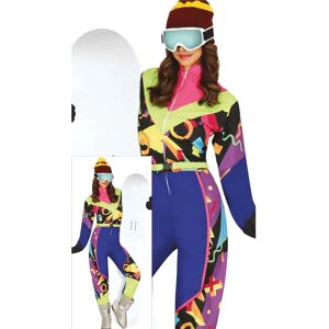 Déguisement de Skieuse Bleue Années 80 Guirca - Costume femme - Publicité Déguisement de Skieuse Bleue Années 80 Guirca - Costume femme - Publicité